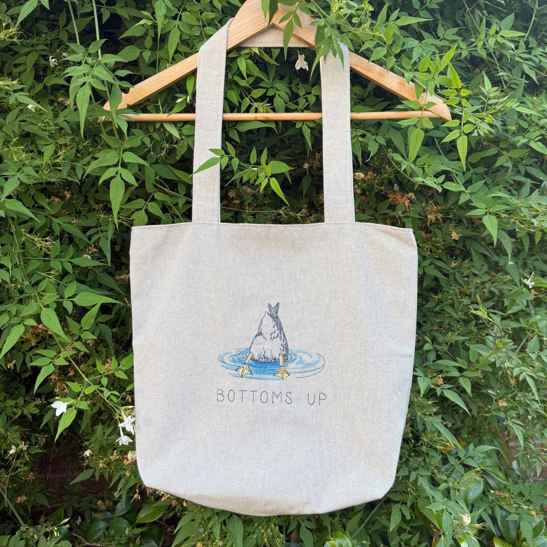 Bottoms Up Duck Tote Bag