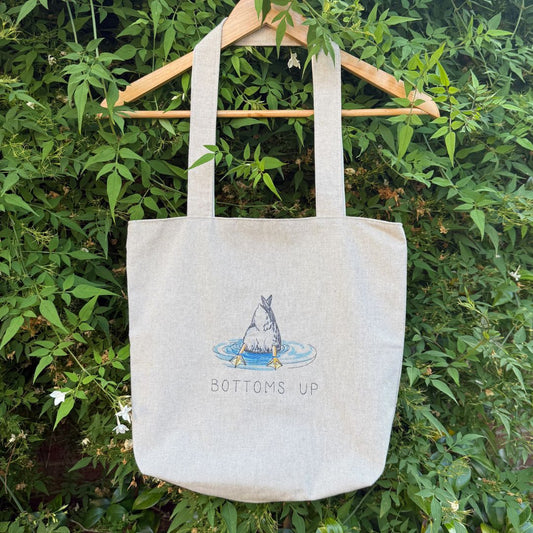 Bottoms Up Duck Tote Bag