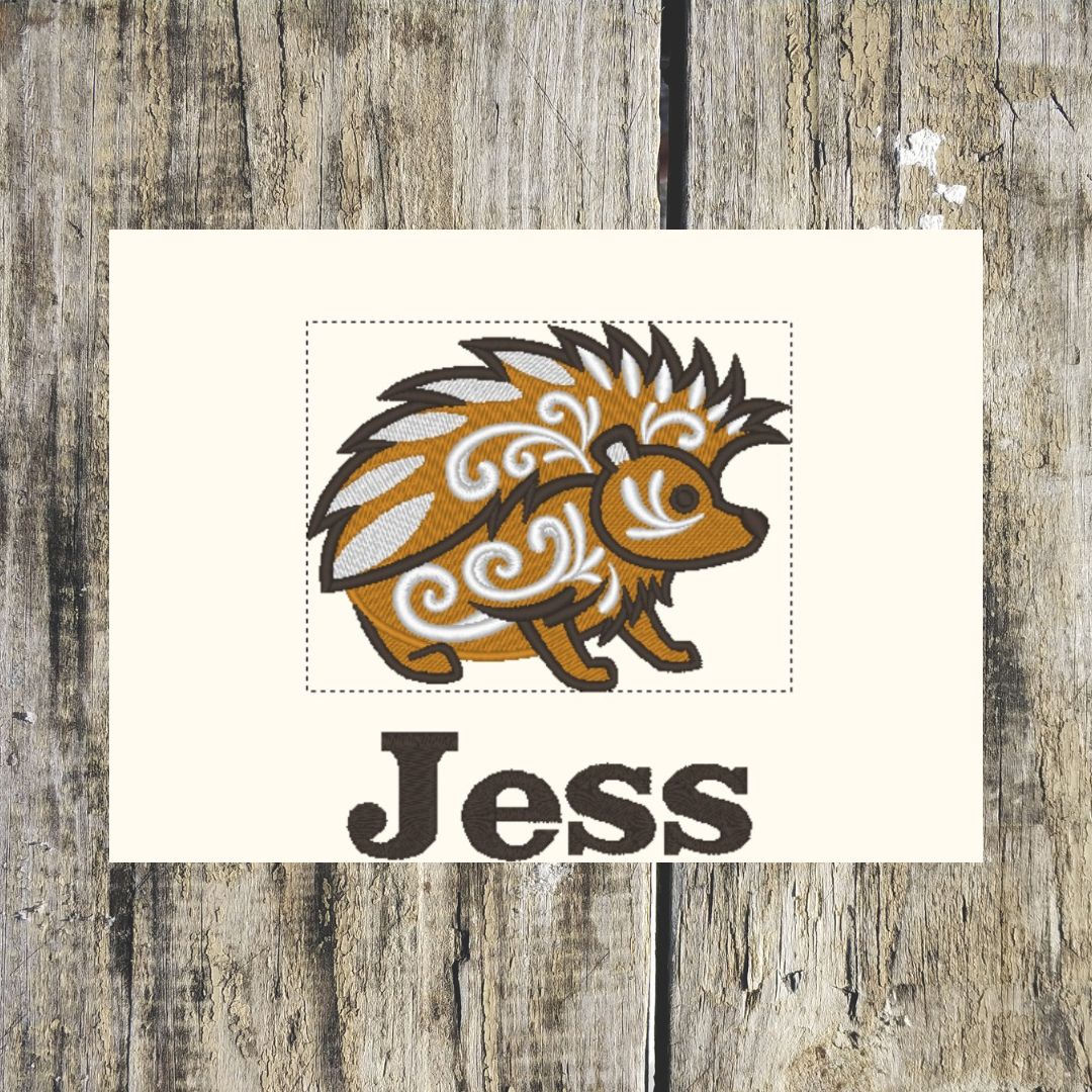 Absolutely adore this cute Celtic Hedgehog design and when personalised with a name just makes it more special, this can then be embroidered onto a hand towel, bath towel, bath sheet and hooded towels.