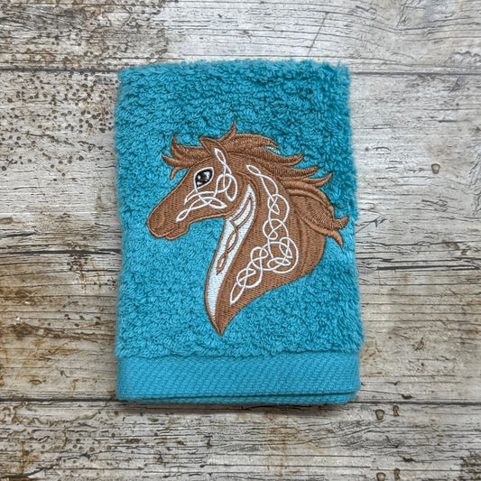 Celtic Horse Face Cloth